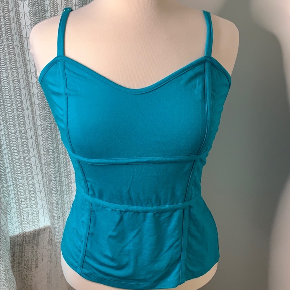 Etcetera Turquoise Top Medium - image 1